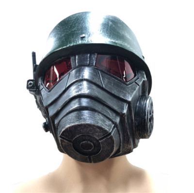 Star Wars Fallout: New Vegas Cosplay Latex Mask Helmet Halloween Party Prop 