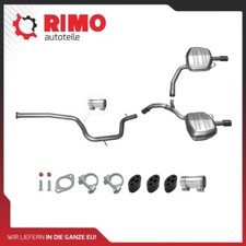 für Volvo V70 III D5 2.4 D (2008-2011) Auspuffanlage Mittelrohr+Endschalldämpfer