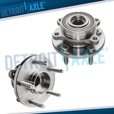 Pair Front Wheel Bearing And Hubs Assembly For Ford Taurus Flex Lincoln Mks Mkt