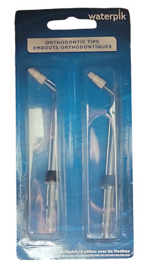 2 Replacement Orthodontic Tips for Waterpik Ultra Water Flossers