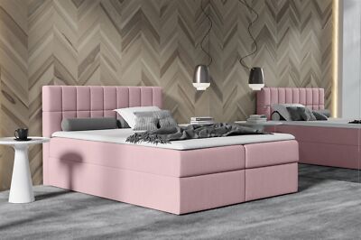 Boxspringbett Schlafzimmerbett GRACE 200x200cm in div. Farbvarianten
