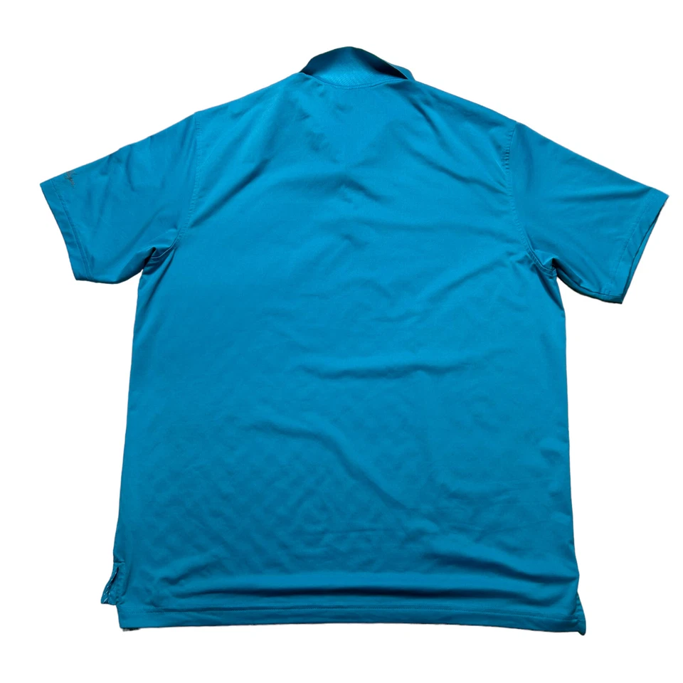 Camisa polo de golf Walter Hagen para hombre talla mediana azul aguamarina manga corta informal Foto 3 de 4