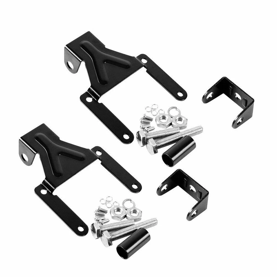 Par de soportes de montaje para faros LED de 4x6 pulgadas kits de luces de conducción delanteras Foto 2 de 4