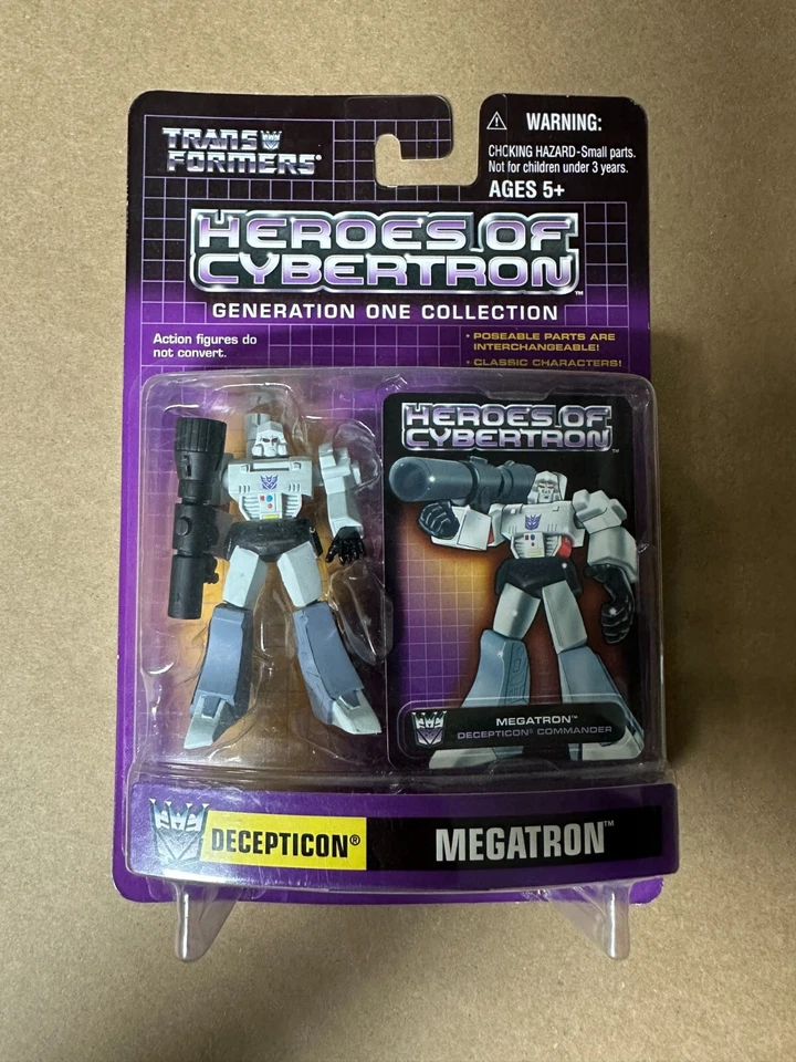 Lote Heroes of Cybertron-G1 Autobots-Decepticons-Optimus-Megatron-Rodimus-Arcee Foto 2 de 4