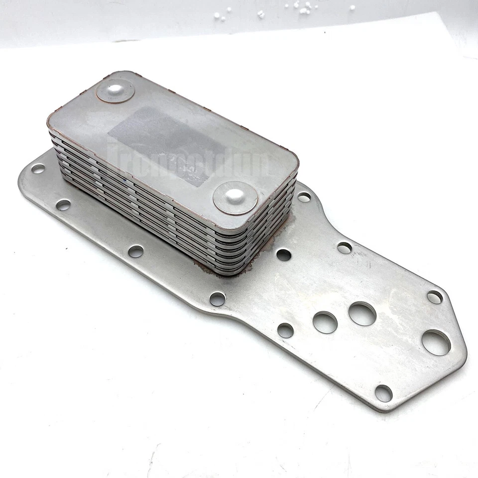 Núcleo enfriador de aceite de motor con juntas para Dodge Ram 2500 3500 1989-2002 5,9 L diésel Foto 4 de 4