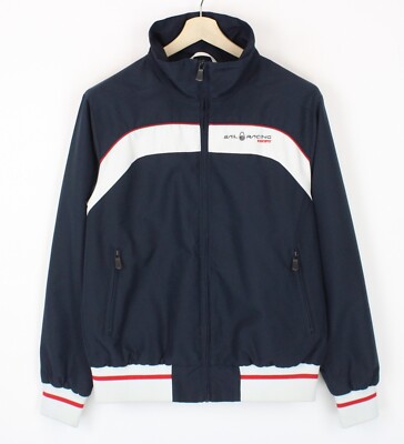 SAIL RACING Die Ocean Jacke Herren LARGE Vollzip Gefüttert Leicht Blau