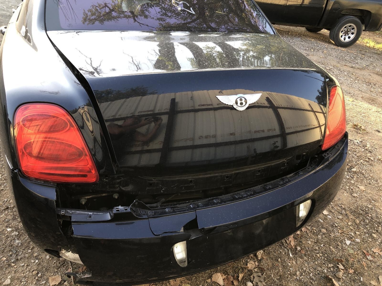 2006 BENTLEY CONTINENTAL FLYING SPUR Rear Trunk Deck Lid Boot LR5W Dark Blue 651