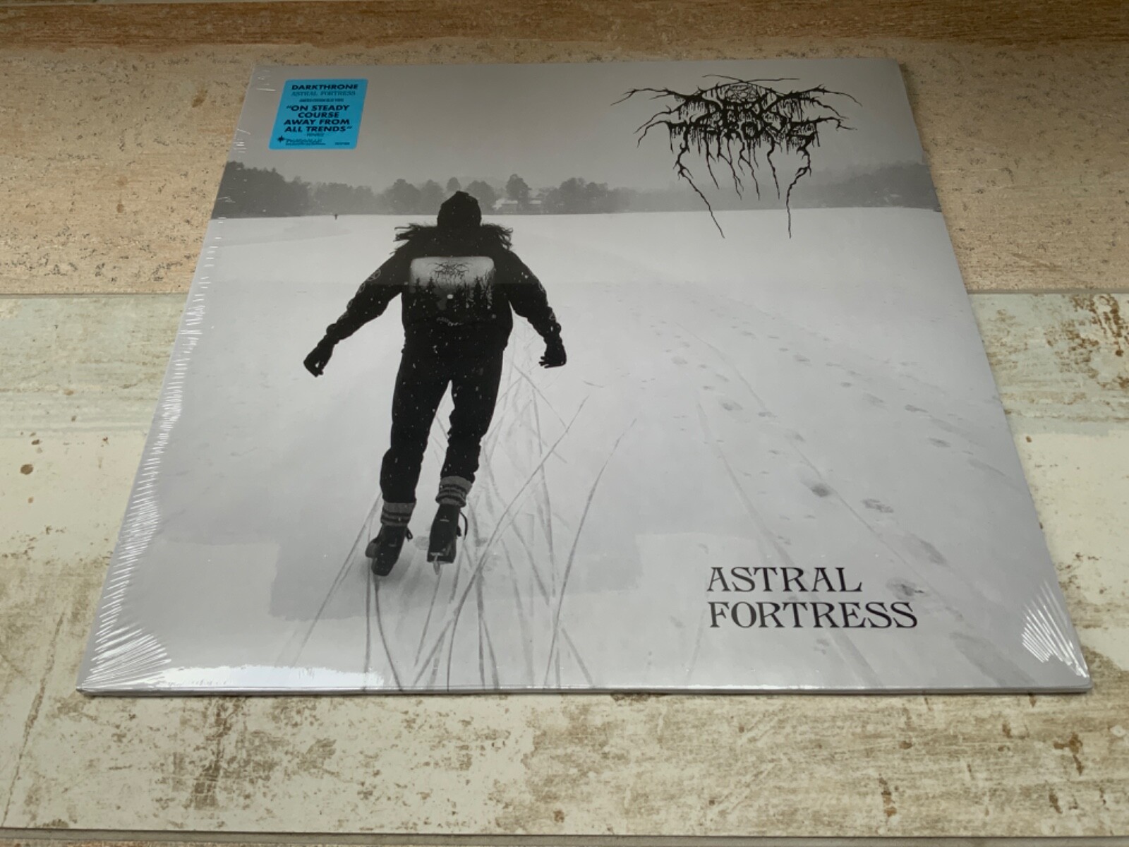 Darkthrone Astral Fortress Limited Ed Blue Transparent Vinyl LP MAYHEM SATYRICON