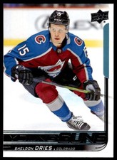 2018-19 Upper Deck Young Guns Sheldon Dries Rookie Colorado Avalanche #240 R44