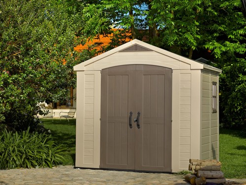 Keter Apex Plastic Garden Shed - 8 x 6ft.