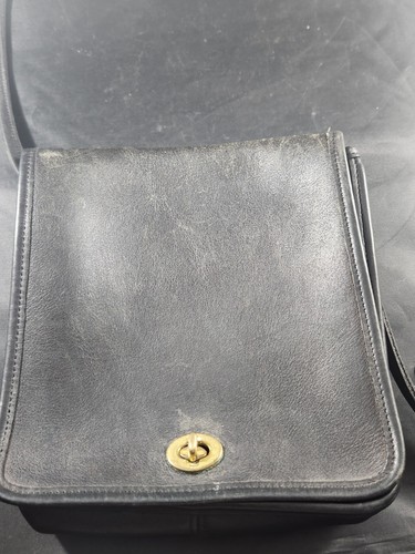 Borsa a tracolla vintage Coach 9620 nera - Foto 2 di 10
