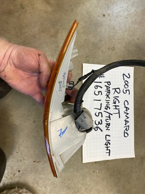 S様 02 Camaro SS Z28 RS Right Passenger Park Light Lamp OEM