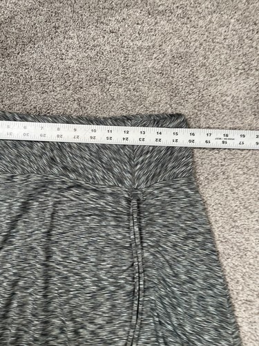 The North Face Skirt Womens Medium Heathered Midi Ruched Stretch Sporty Casual - Picture 5 of 9