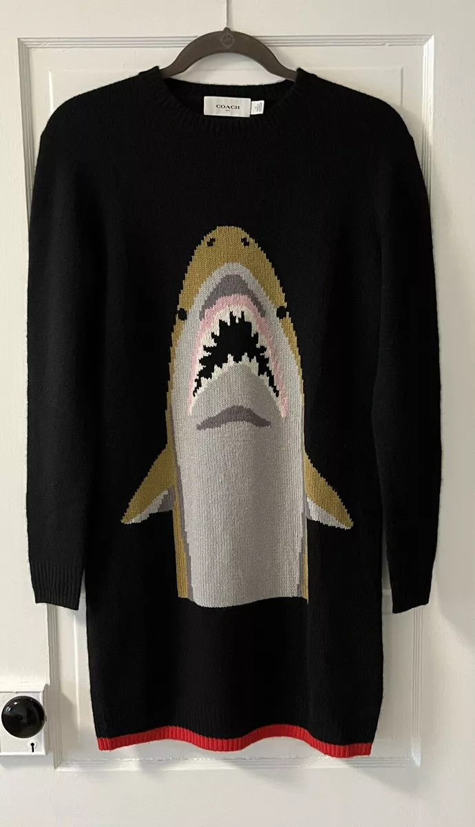 Coach shark sales sweater