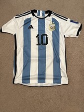 Jersey Messi Argentina World Cup (Adult S)