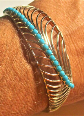 TJC ISABELLA LIU SEA RHYMES COLLECTION 2.0 CARAT TURQUOISE  WAVE BANGLE NEW !!!