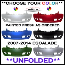 NEW FRONT BUMPER FOR 2007-2014 ESCALADE PAINTED *CHOOSE YOUR COLOR* GM1000816