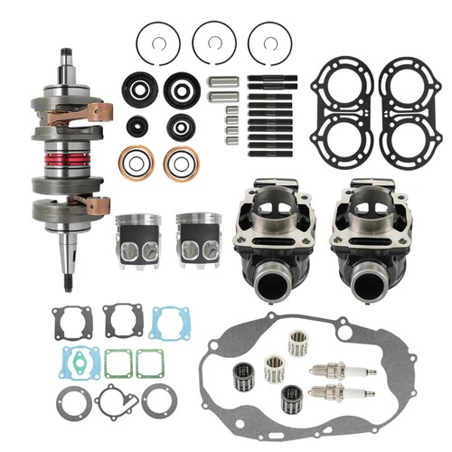 Kit completo reconstruido para Yamaha Banshee 350 motor reconstrucción juntas sellos - Imagen 3 de 15