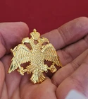Double Headed Eagle pin Byzantine Empire  badge limited,Byzantine Imperial eagle
