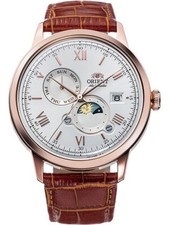 Orient RA-AK0801S30B Sole e Luna Automatico Orologio Uomo