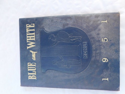 1951 Concordia College / University 'Blue & White' Yearbook Annual Milwaukee - Foto 2 di 12