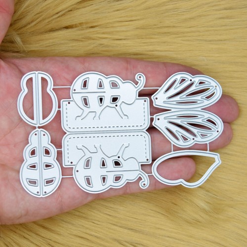 Superb Popup/3D Bee Metal Cutting Dies Set, Card Making, Scrapbooking, I8 - Picture 2 of 18