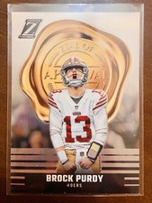 2023 Panini Zenith Football Brock Purdy Zeal Of Approval No. 4