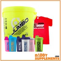 Scitec Jumbo 5500g High Protein Powder Mass Gainer Free T Shirt Shaker Scitec Jumbo 5500g High Protein Powder Mass Gainer Free T Shirt Shaker
