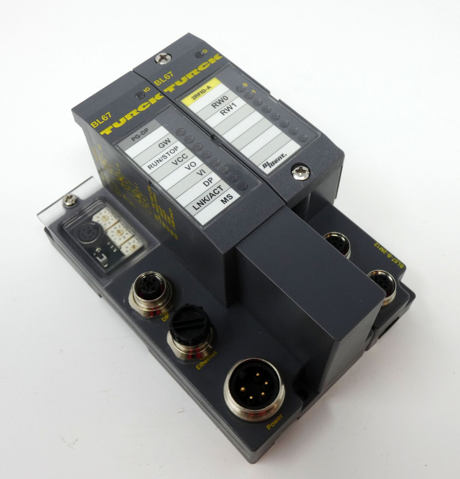 Turck BL67 2RFID-A + BL 67 PG-DP + BL67-B-2M12 -used-