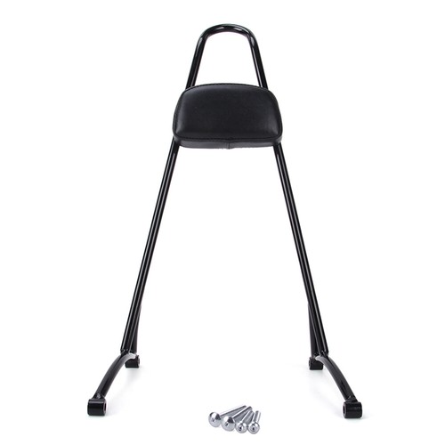 Tall Sissy Bar Backrest with Pad Fit For Harley Sportster XL 883 1200 2004-2021 - Foto 8 di 11