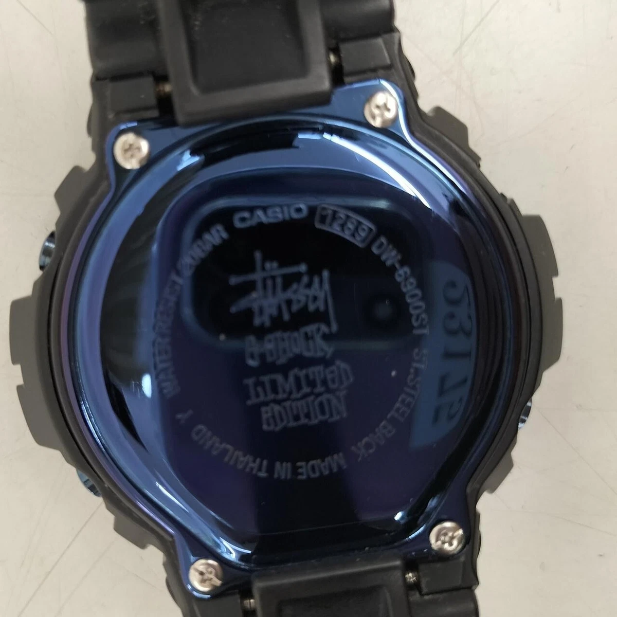 Casio G shock dw6900st STUSSY Collaboration Digital USED eBay