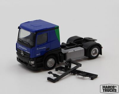 Herpa MB Actros 1842 Tractor Car transporter Avtologistika 1:87