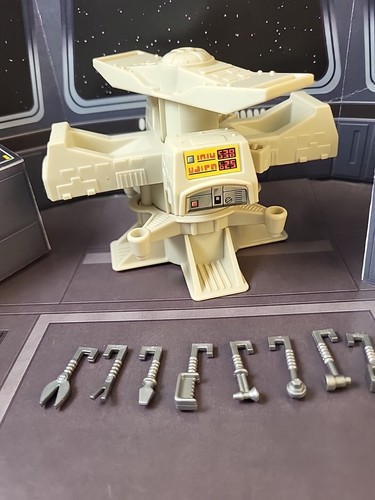 MINI RIG VEHICLE MAINTENANCE ENERGIZER Star Wars 1982 Vintage Kenner Original - Picture 5 of 8