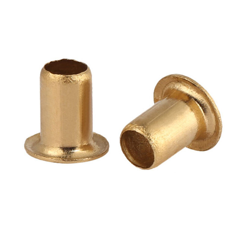 M0.9 M1.3 M1.5 M1.7 M2 M3 M4 M5 M6 Ottone Rame Rivetto Cavo - Foto 3