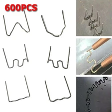 600pcs Hot Wave Staples For Car Bumper Fender Welder Stapler Plastic Repair Kits