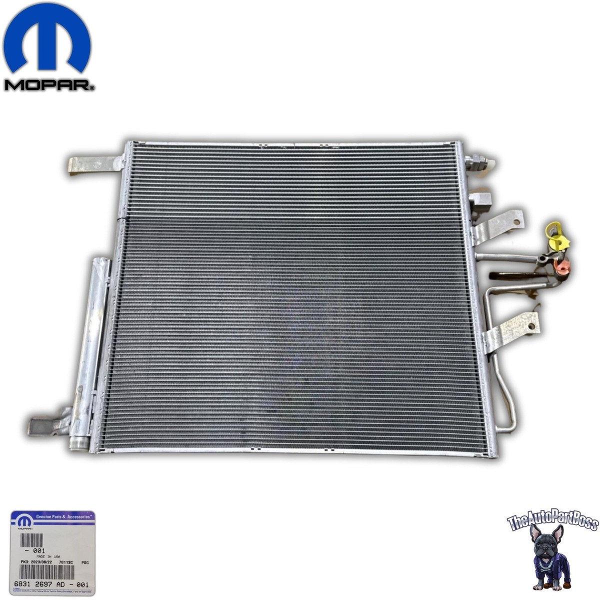 2019-2025 Ram 1500 Condenser And Trans Cooler Cooler OEM Mopar