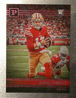 2022 Panini Brock Purdy #PA-19 Pink Parallel  49'ers (RC)  