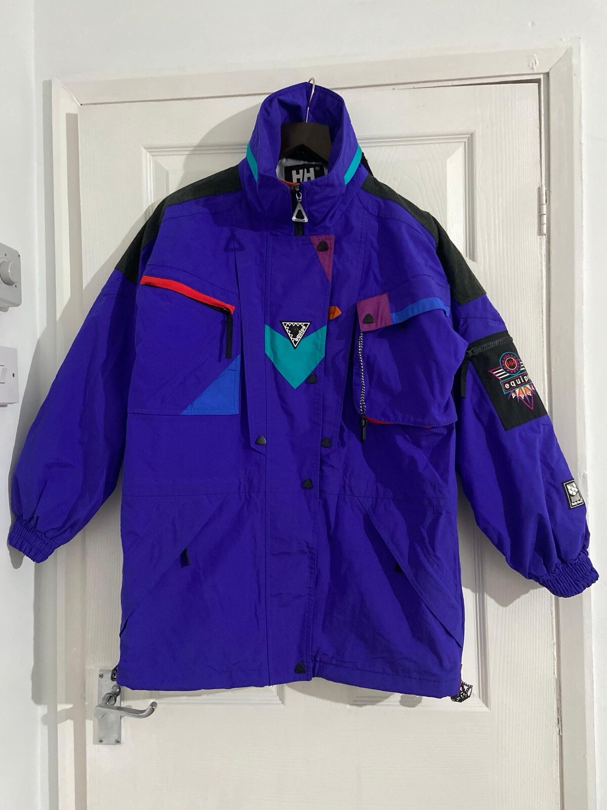 Chaqueta Helly Hansen Para Hombre Equipe Nylon 3M Thinsulate Poliéster Azul