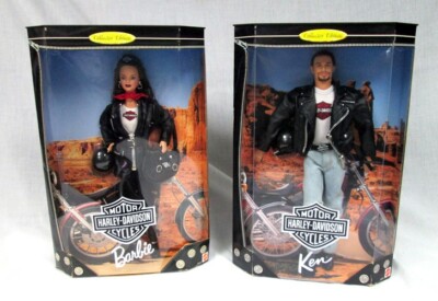 Collectors Edition Barbie & Ken Harley-Davidson Motor Cycles
