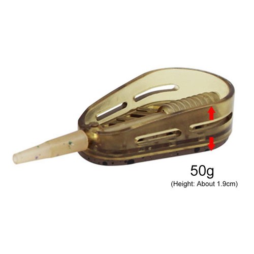 Carp Fishing Bait Cage Lure Holder Explosion Hooks Basket Method Feeder (50g) QD - Picture 2 of 10