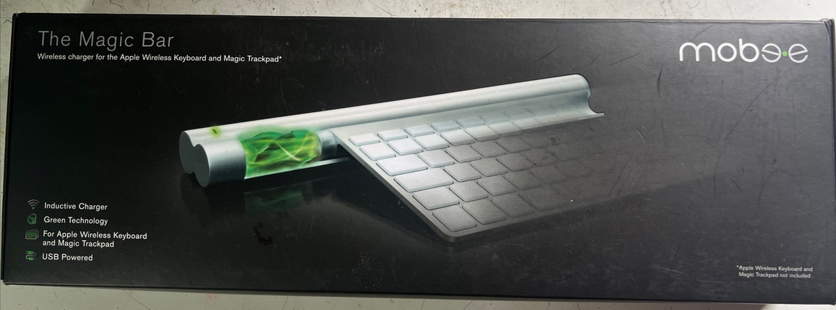 Mobee The Magic Bar Charger for Apple Bluetooth Keyboard and Magic Trackpad