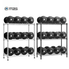 3 Shelf Wire Shelving Units Kitchen Wire Shelves Adjustable Pantry Storage Rack