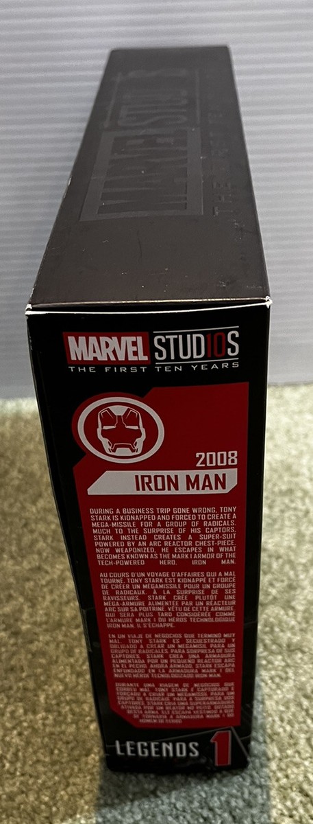 NEW! Hasbro Marvel Legends 10th The First Ten Years Tony Stark