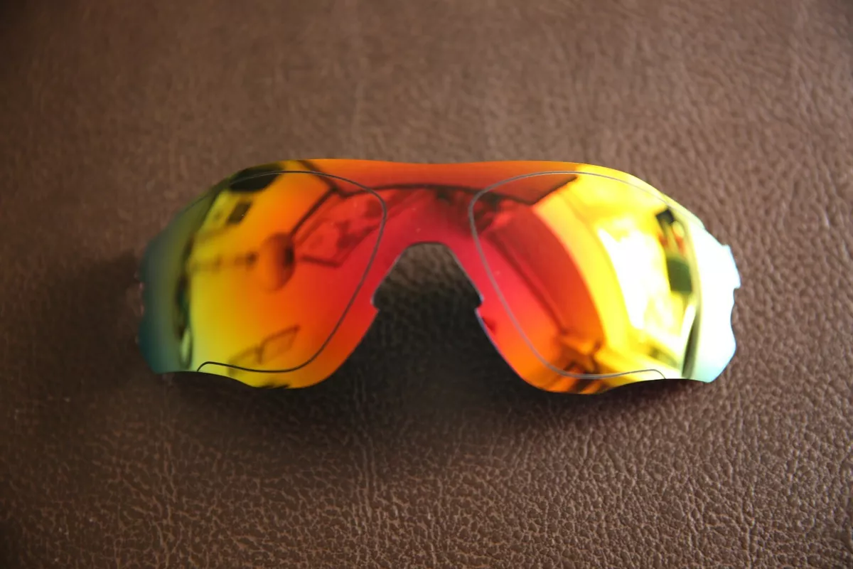 PolarLens POLARIZED Red Replacement Path Lens for Oakley Radar EV