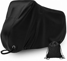 1-2 Bike Cover Waterproof Outdoor, Heavy Duty 210D Oxford Bicycle Cover