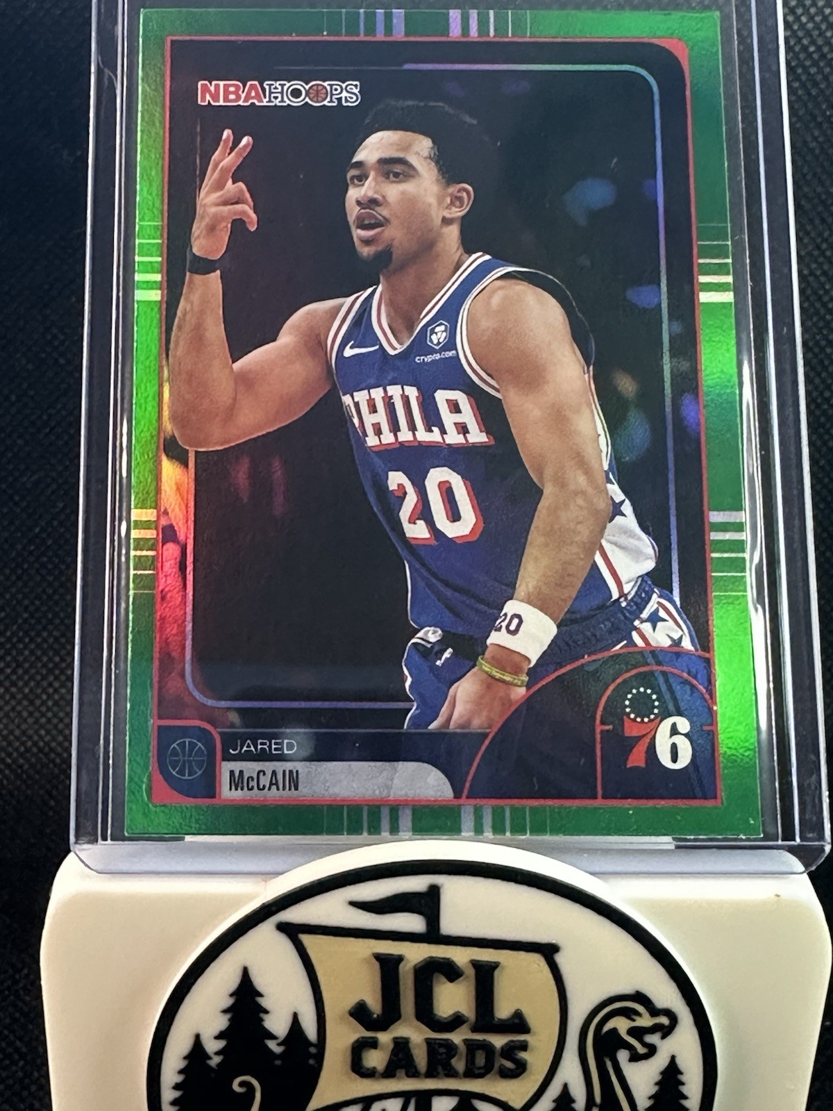 2025-26 Topps NBA Hoops - Jared McCain #197 Green