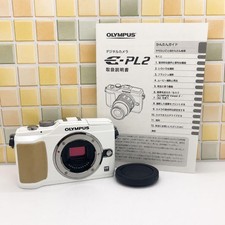 Olympus PEN E-PL2 Mirrorless Camera White Body Good Condition Japan