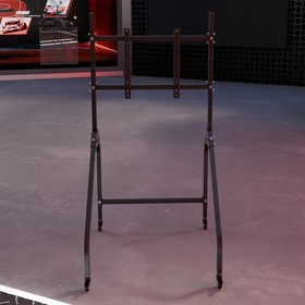 Supllueer Monitor Stand Adjustable TV Position 27-65 In For Racing Sim Cockpit