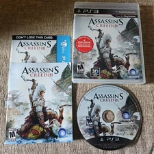 Assassin's Creed 3 - Sony PlayStation 3 CIB WORKS PERFECT READY TO SHIP 
