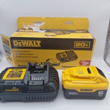 DeWalt 20V Max 6 Ah Battery And 6 Amp Charger Kit Model DCB206C
